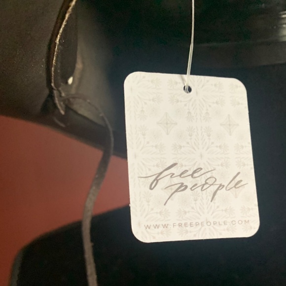 NWT Free People Gold Coast Leather Cowboy Hat - Picture 4 of 9